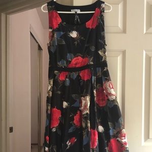 Tea length vintage inspired dress